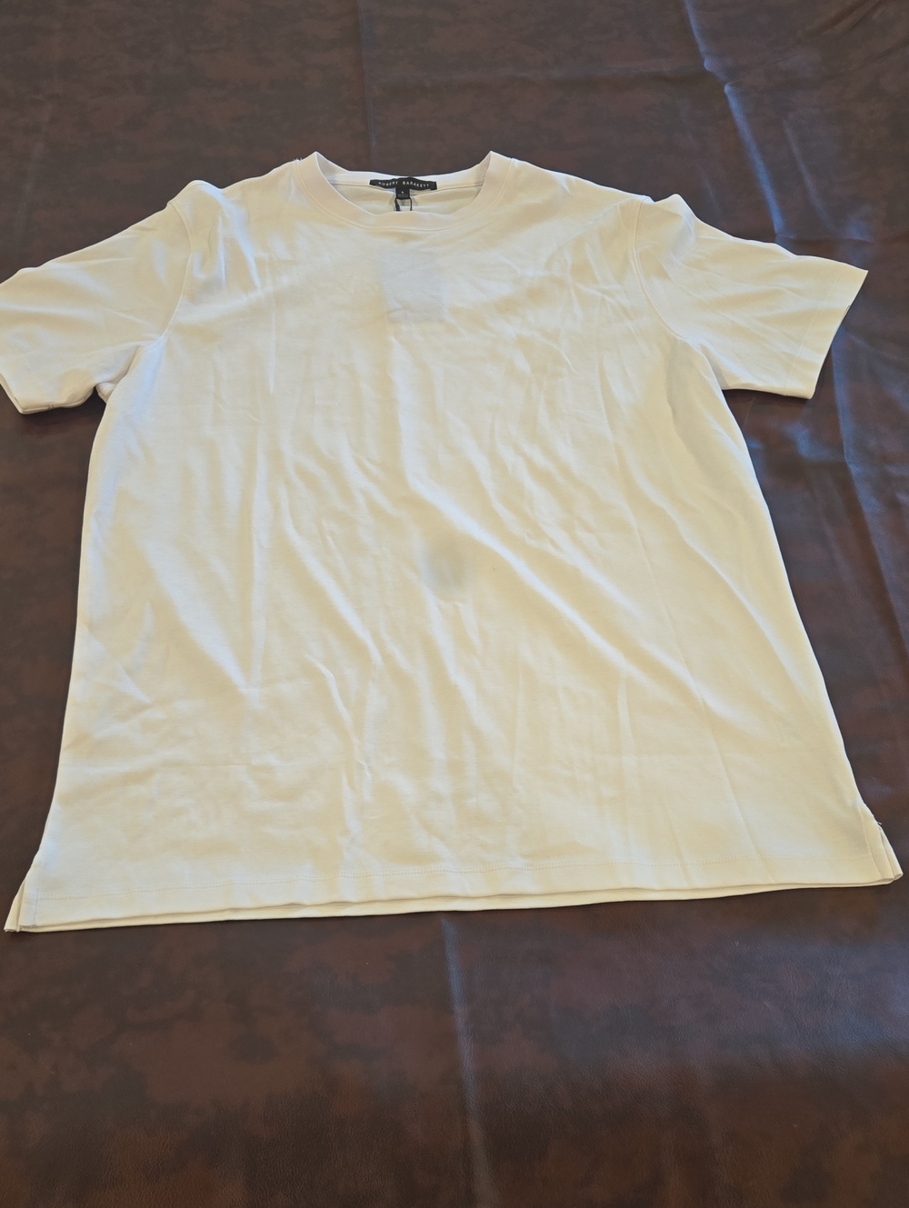 A2 White Robert Barakett Shirt Sz L